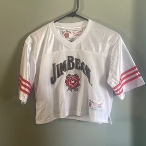 Jim Beam Jersey Crop Top size Medium